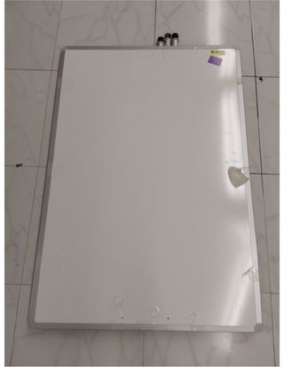 Bi-Office Pizarra Blanca con caballete de trípode