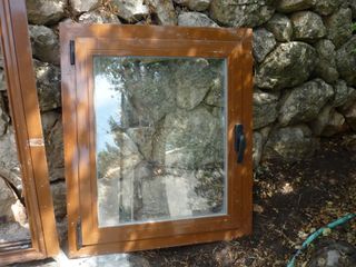 Puerta y Ventana PVC Marrón