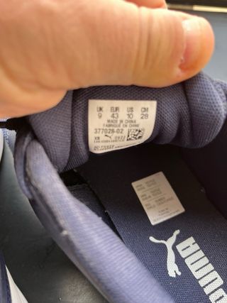 Scarpe Puma Blu Uomo usate 2/3 volte