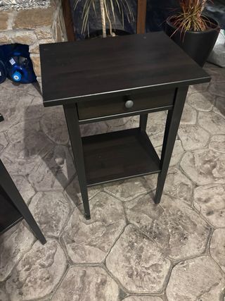 Mesita de noche madera y metal 
30€ unidad