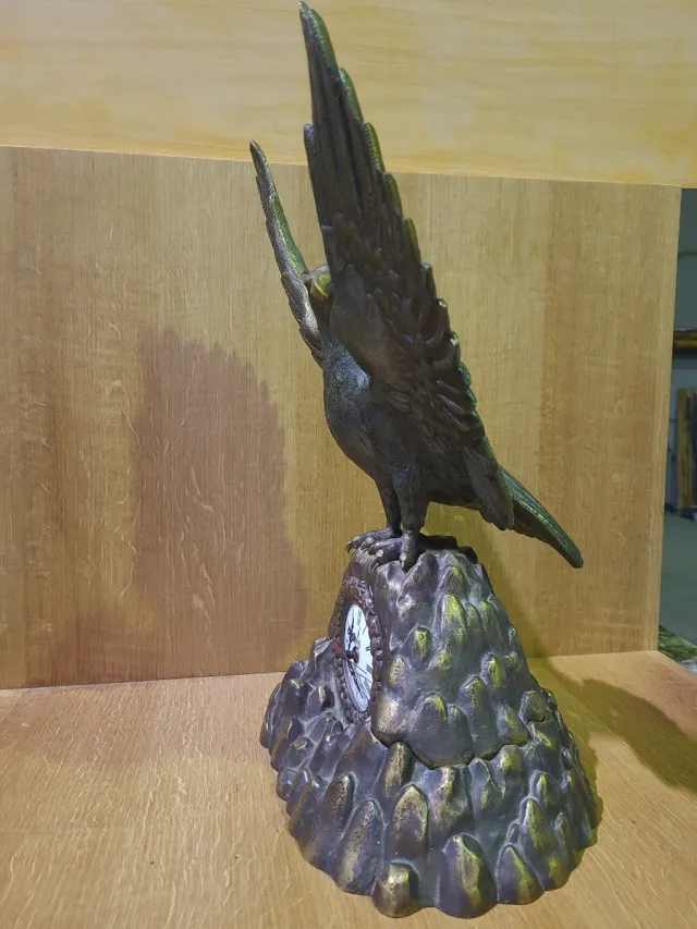 Reloj de mesa águila imperial
