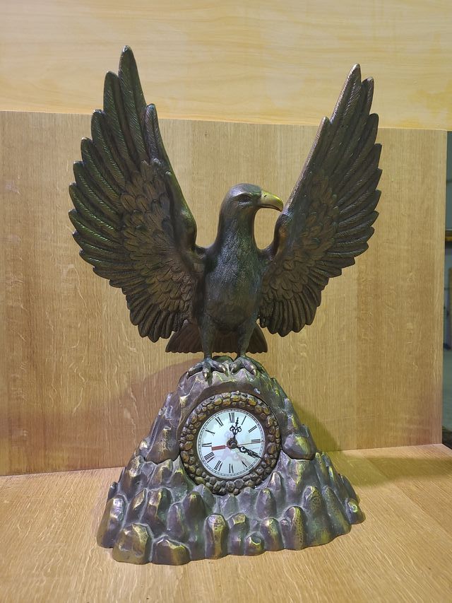 Reloj de mesa águila imperial