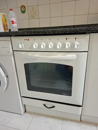 Horno Eléctrico Blanco