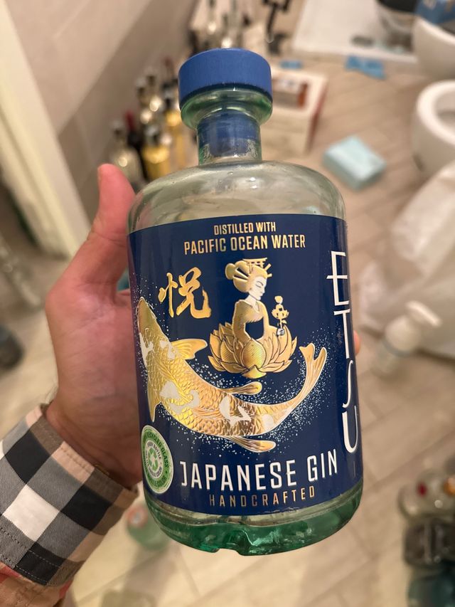 Bottiglia Gin Etsu Vuota da Collezione