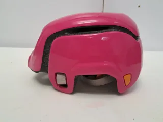 Casco Bicicleta Niña Rosa