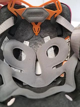 Casco Bicicleta Niña Rosa