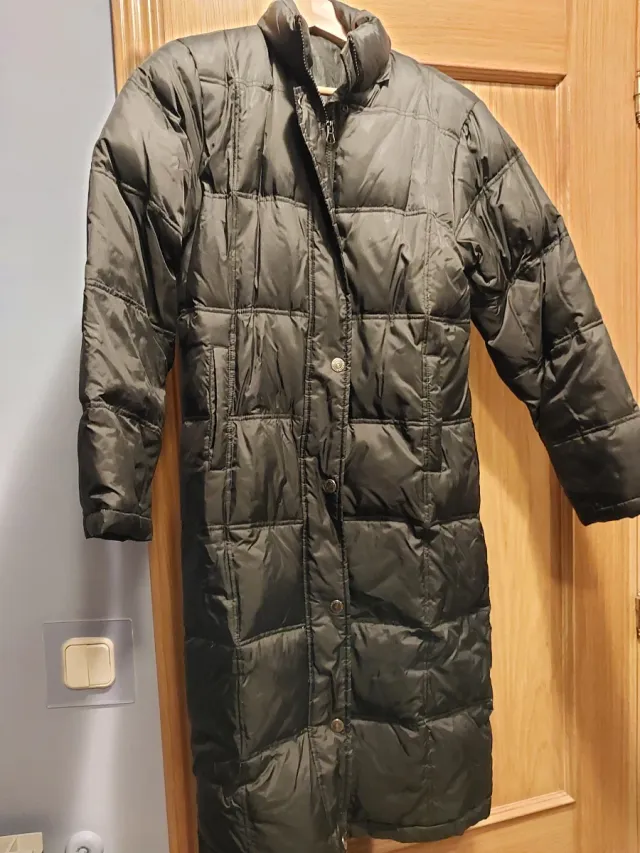 Plumas largo negro. Talla S