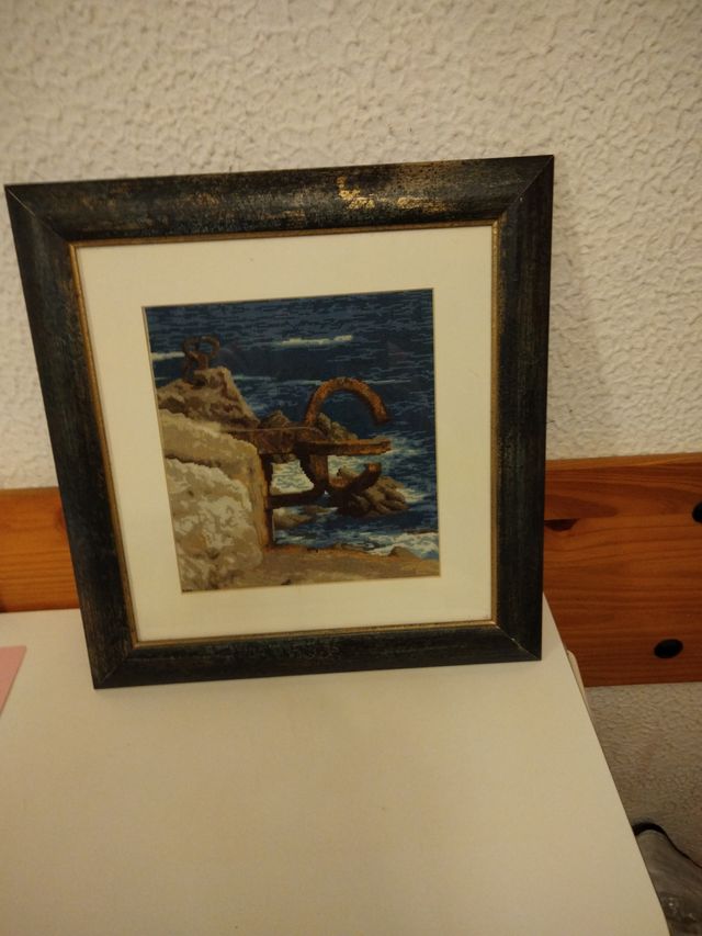 Cuadro Punto de Cruz Peine del Viento