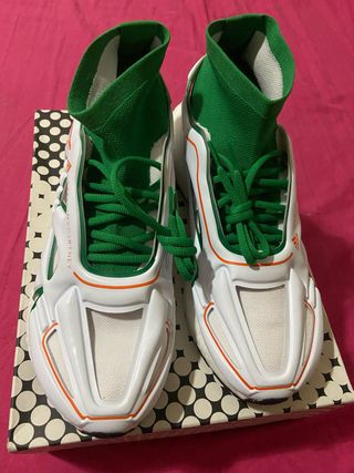 Zapatillas Adidas Stella McCartney Verdes Blancas