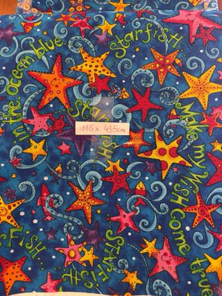 Tela patchwork algodón Quilting Treasures. Lote 