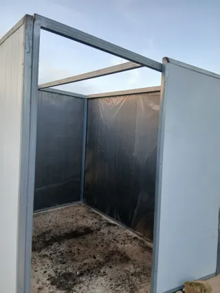 Caseta de campo prefabricada