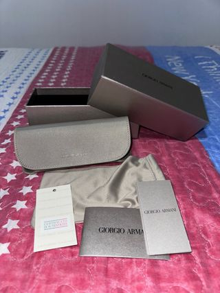 Estuche Original Giorgio Armani Beige/Gris