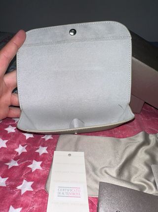 Estuche Original Giorgio Armani Beige/Gris