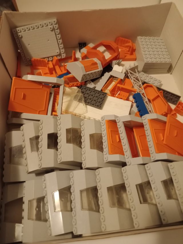 Tente Borras lote piezas grises y naranja