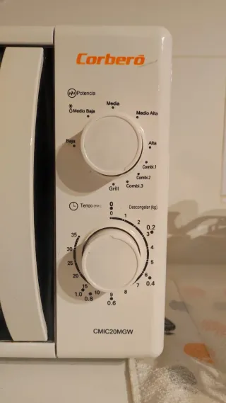 Microondas Corberó con grill