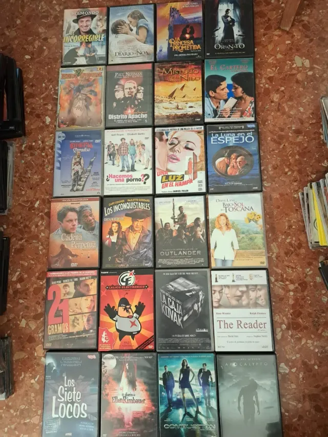 DVDs Películas Varias a 3 euros unidad