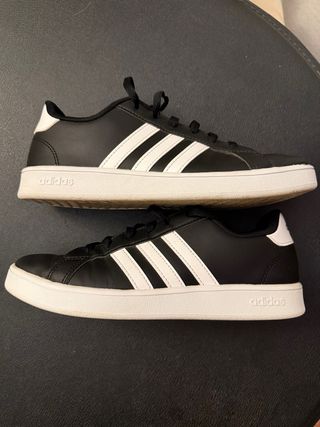 Zapatillas Adidas Grand Court Base Negras