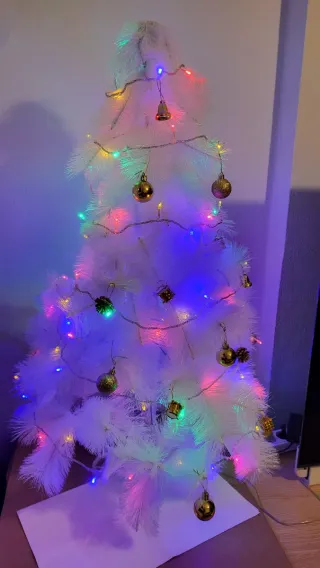 Árbol de Navidad Blanco 120 cm