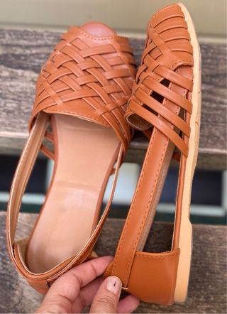 Sandalias Menorquinas Tejidas Marrones