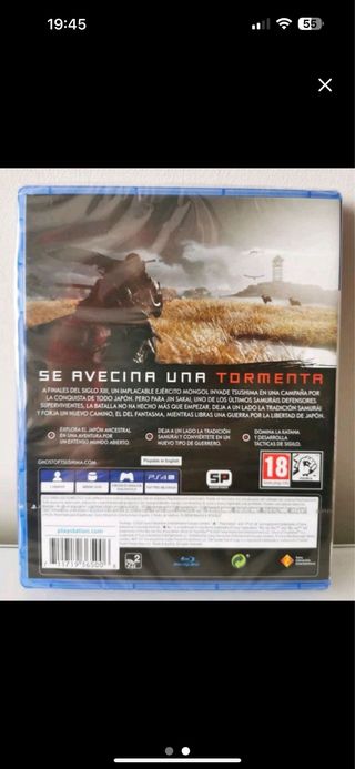Ghost of Tsushima PS4. Precintado.