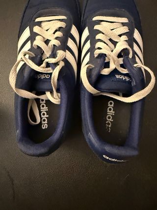 Zapatillas Adidas V Racer Azul/Blanco