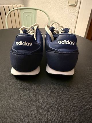 Zapatillas Adidas V Racer Azul/Blanco