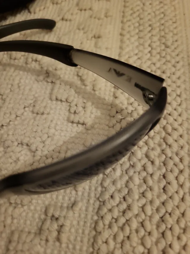 Occhiali da sole Emporio Armani grigio blu