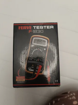 Calibrador Spurta y Multímetro Ferve