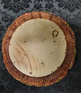 Grande posacenere vintage decorato