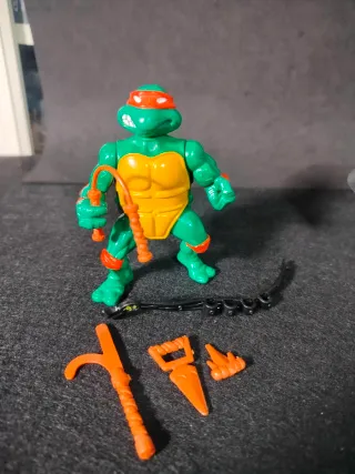 Mike Tortugas Ninja 1988 Figura Accesorios
