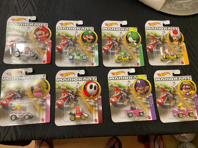 Hot Wheels Mario Kart - Set de 8