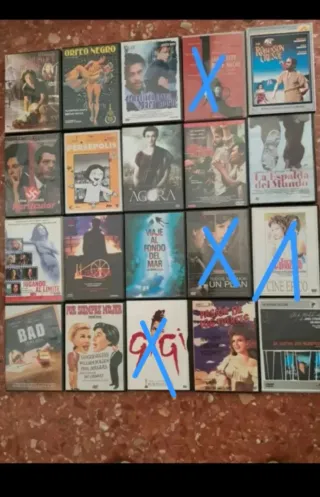 Colección Películas DVD Varias precios variados