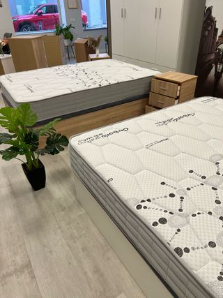 Canapé abatible con colchón visco anti estres