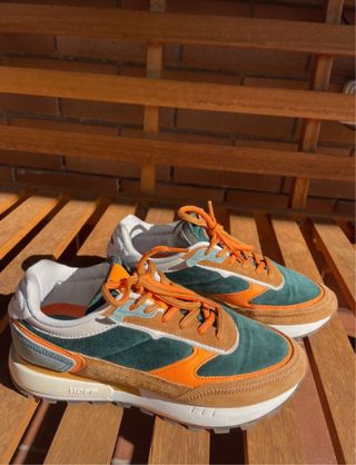 Zapatillas Hoff Verde y Naranja