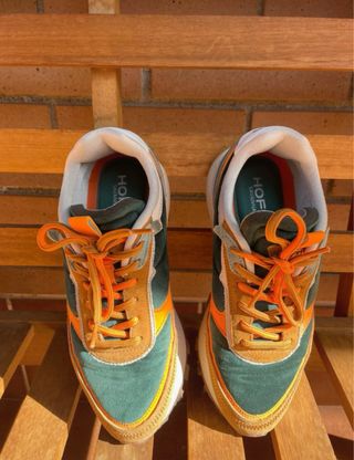 Zapatillas Hoff Verde y Naranja