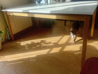 Mesa de comedor de madera