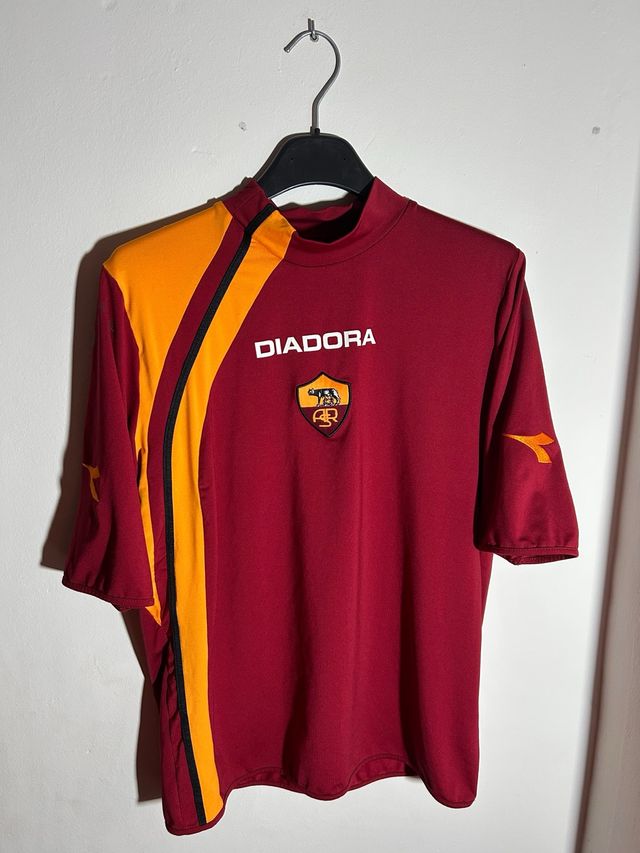 Camiseta AS Roma 2005/2006 local – Diadora – M