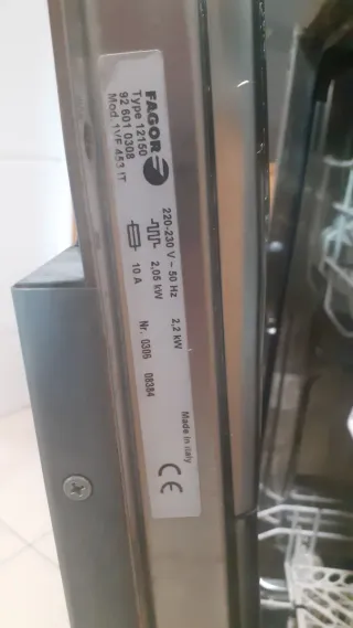 INTERRUPTOR LAVAVAJILLAS FAGOR MODELO 1VF-453IT