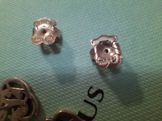 Colgante y pendientes Tous vermeil