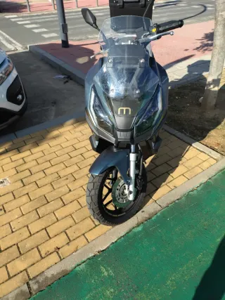 Moto 125 Mitt ADV Scooter Azul/verde