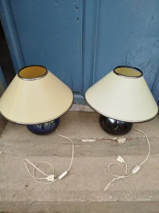 PAREJA LÁMPARAS MESILLA DORMITORIO
