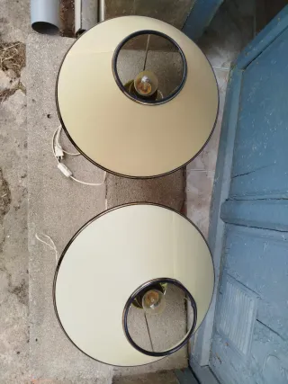 PAREJA LÁMPARAS MESILLA DORMITORIO