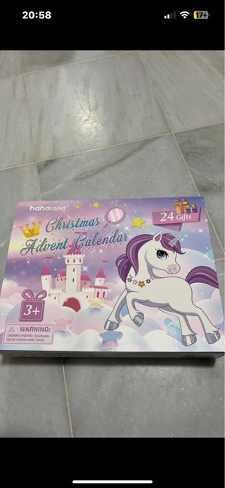 Calendario Adviento Hahaland Niñas Unicornio