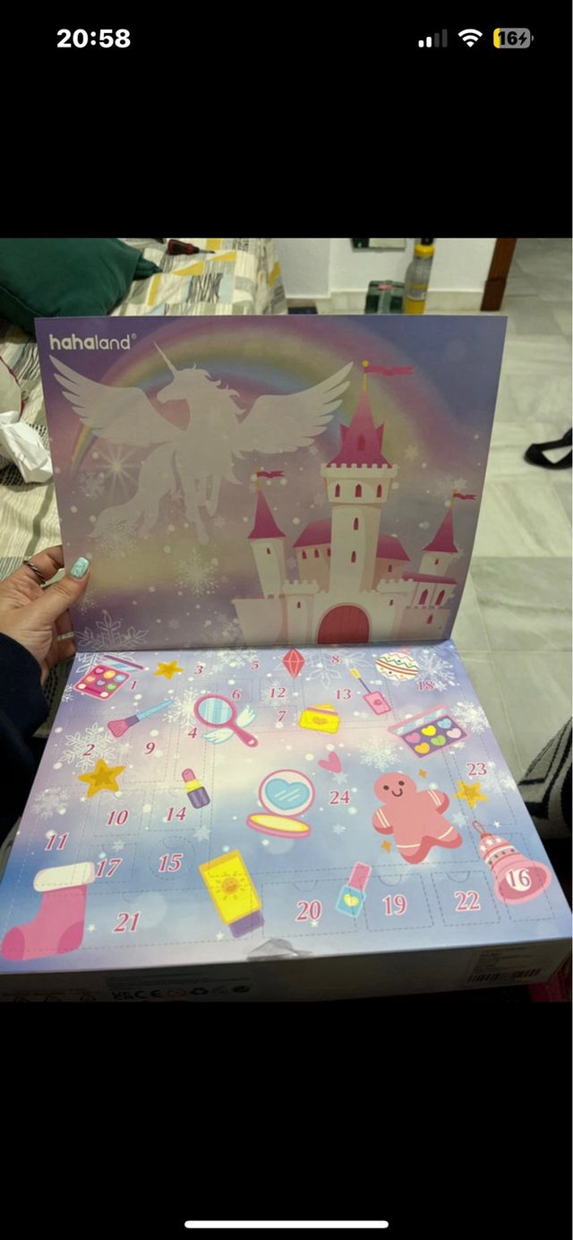 Calendario Adviento Hahaland Niñas Unicornio
