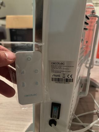 Estufa Cecotec 1000W WiFi Programable
