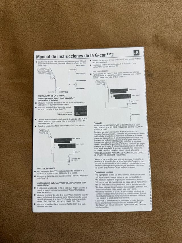 Lote 2 Time Crisis + Pistola + manual