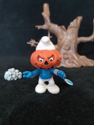 20548 Smurf Puffo Pitufo Zucca Halloween