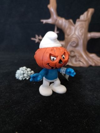 20548 Smurf Puffo Pitufo Zucca Halloween