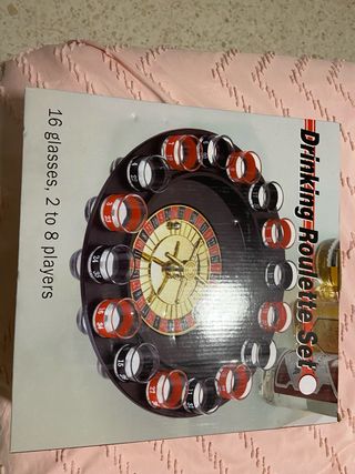 Juego Ruleta Bebidas 16 Vasos