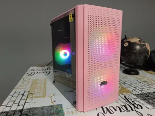 PC Gamer Mars Gaming Rosa RGB